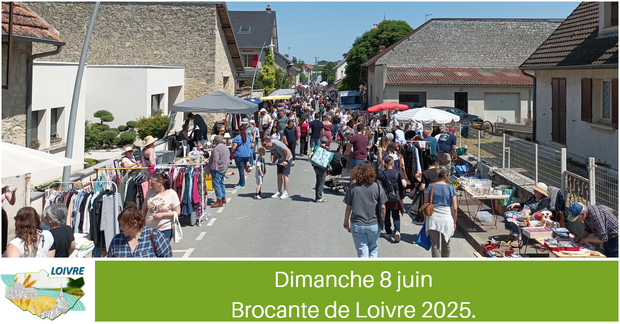 Brocante à Loivre !